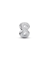 Pandora Textured Infinity Symbol Mini Charm
