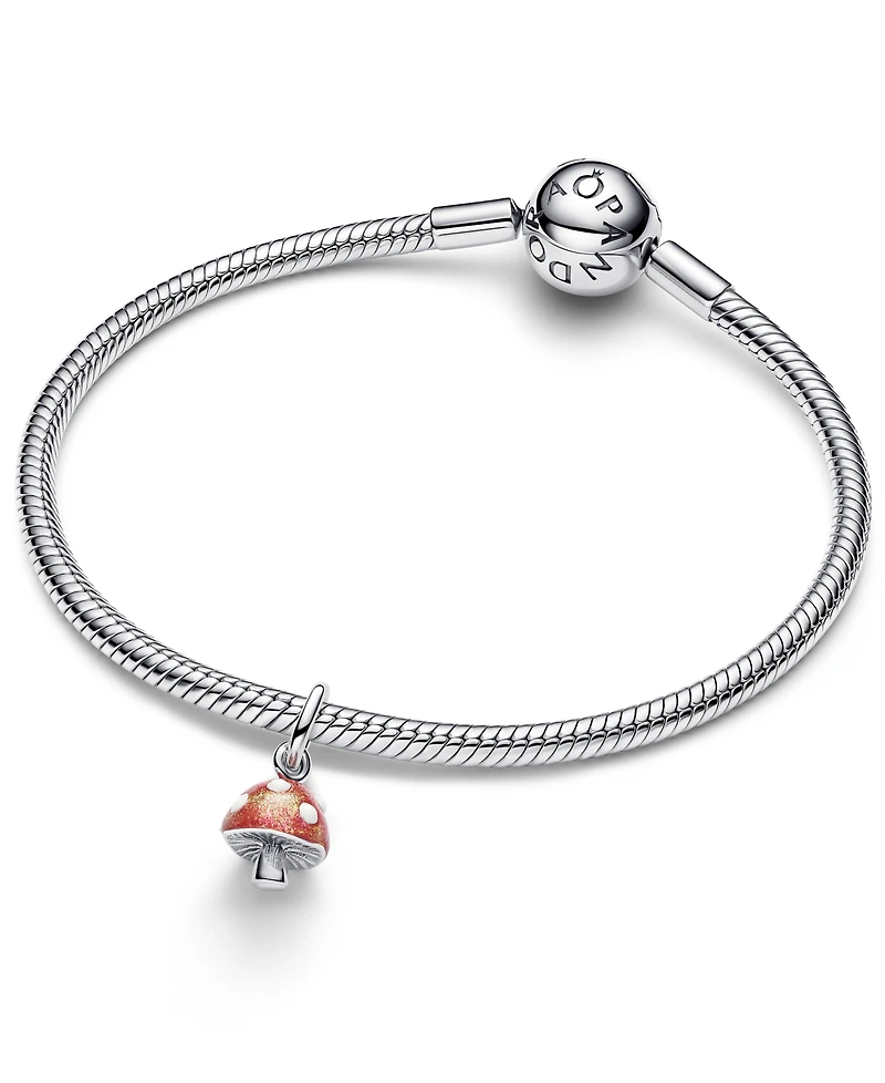 Pandora Glow-in-the-dark Mushroom Dangle Charm