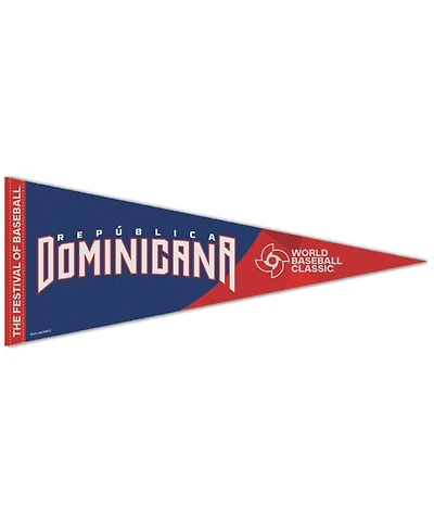 WinCraft Dominican Republic Baseball 2026 World Baseball Classic 12" x 30" Premium Pennant