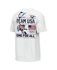 Outerstuff Men's White Team x Looney Tunes Skate Rush T-Shirt