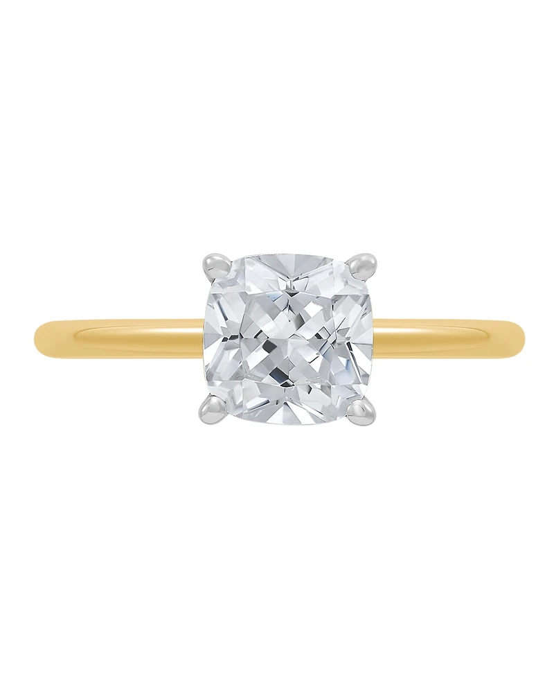 Grown With Love Igi Certified Lab Diamond Solitaire Engagement Ring (2 ct. t.w.) 14k Yellow Gold (Also White Gold)