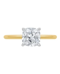 Grown With Love Igi Certified Lab Diamond Solitaire Engagement Ring (2 ct. t.w.) 14k Yellow Gold (Also White Gold)