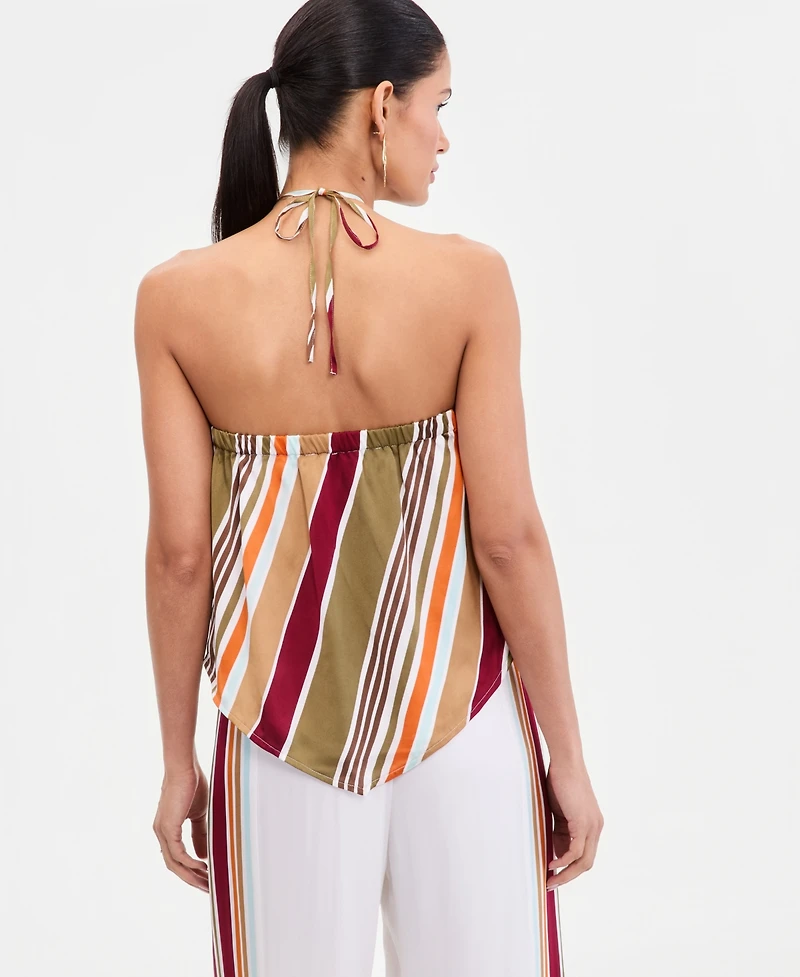 I.n.c. International Concepts Women's Printed Halter Top, Macy's Exclusive