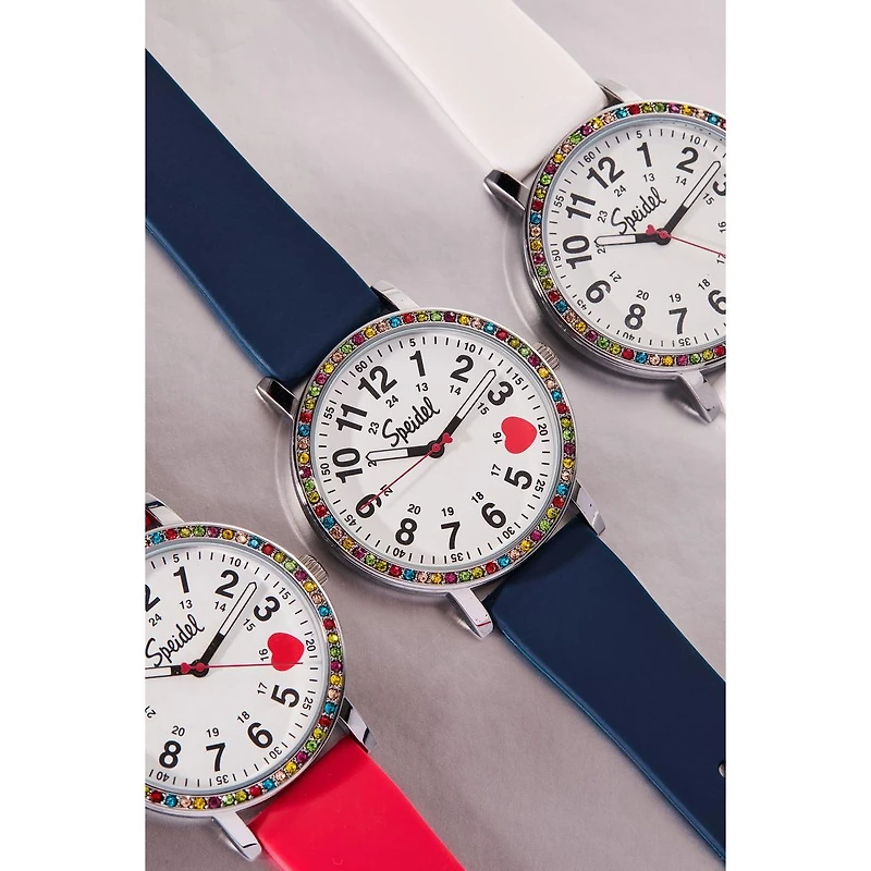 Speidel The Original Scrub Watch for Medical Professionals & Students with Case
