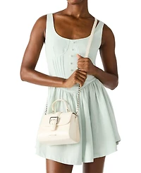 Madden Girl Trissa Turn Lock Satchel Bag