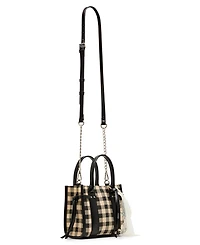 Madden Girl Logand Denim Mini Tote Bag