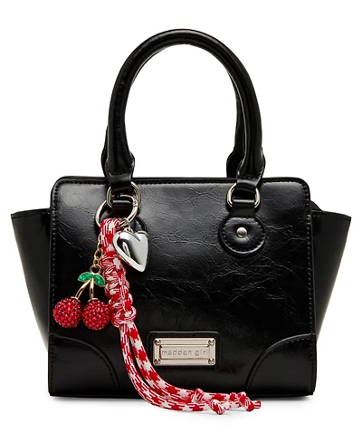 Madden Girl Livs Straw Mini Tote