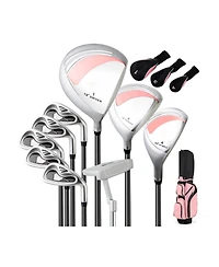 Mecale 10-Piece Ladies Complete Golf Club Set with Alloy Driver