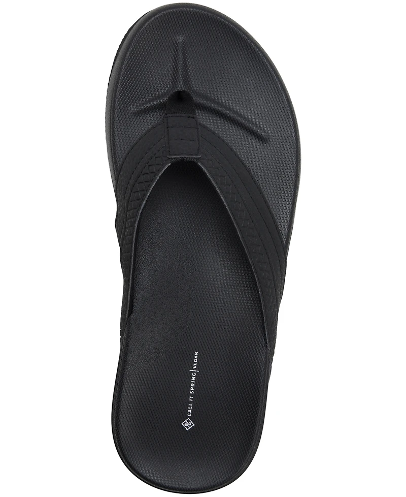 Call It Spring Men's Spinnaker Slip-on Thong Sandals