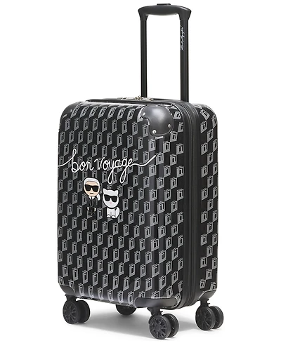 Karl Lagerfeld Paris Bon Voyage Small Upright Suitcase