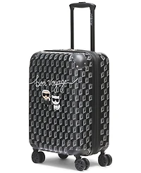 Karl Lagerfeld Paris Bon Voyage Small Upright Suitcase