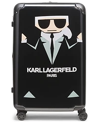 Karl Lagerfeld Paris Karl In Paris Large Upright Suitcase
