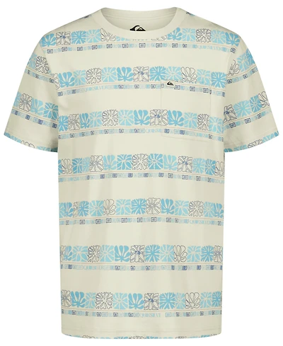 Quiksilver Boys' 8-20 Symbol Stripe Short-Sleeve T-Shirt