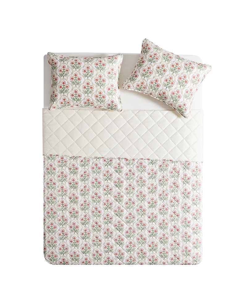 Vcny Home Ellia Pinsonic 3-Pc. Quilt Set