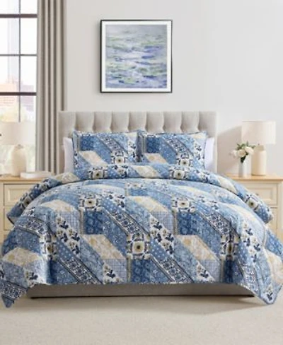 Vcny Home Joel Patchwork 3 Pc. Quilt Sets