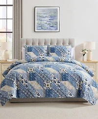 Vcny Home Joel Patchwork 3 Pc. Quilt Sets