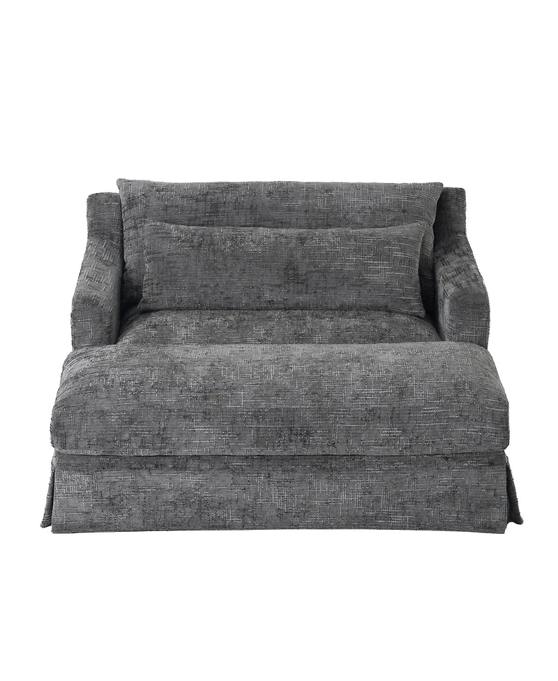Streamdale Furniture Chenille Sofa Bed, 59.5-Inch Sleeper Sofa, Loveseat