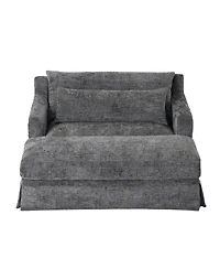 Streamdale Furniture Chenille Sofa Bed, 59.5-Inch Sleeper Sofa, Loveseat