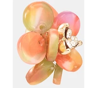 lonna & lilly Crystal Flower Stud Earrings