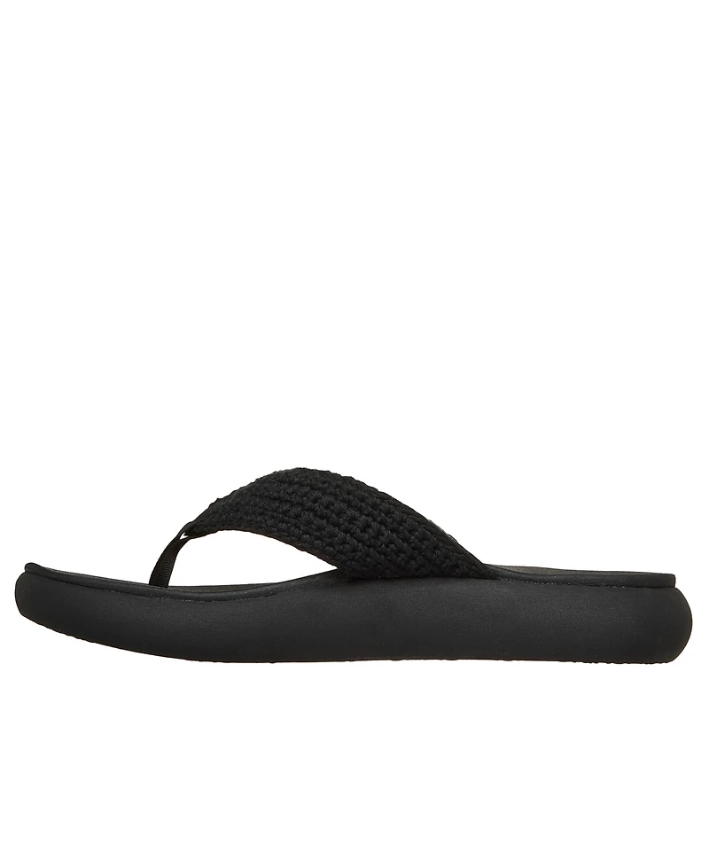 Skechers Women's Relaxed Fit: Asana Luxe - Valley Chic 2 Flip-Flop Thong Sandals from Finish Line