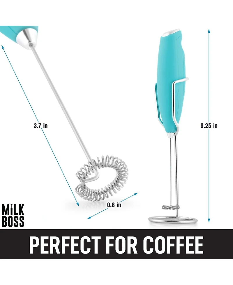 Milk Boss Milk Frother With Holster Stand