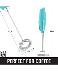 Milk Boss Milk Frother With Holster Stand