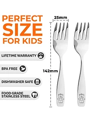 Kids and Toddler Cutlery Set Designed For Self Feeding