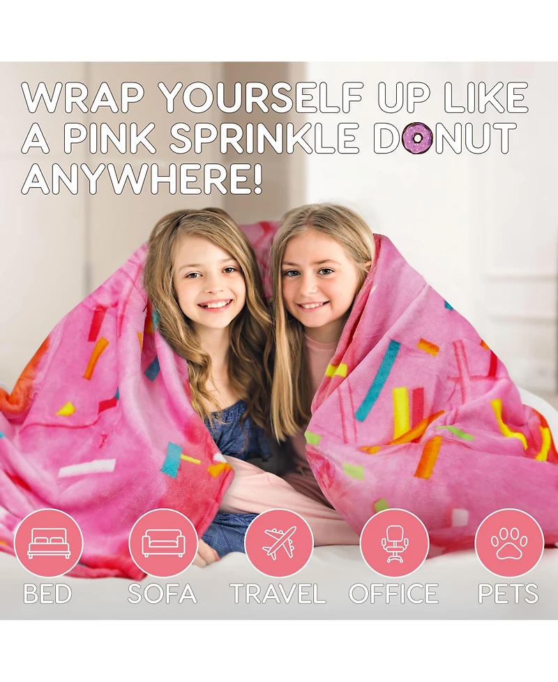 Giant Double Sided Novelty Blanket for Adults & Kids (60 Inches)