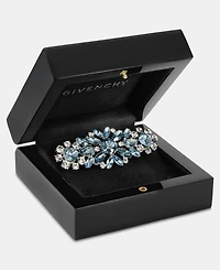 Givenchy Crystal Flower Cluster Pin
