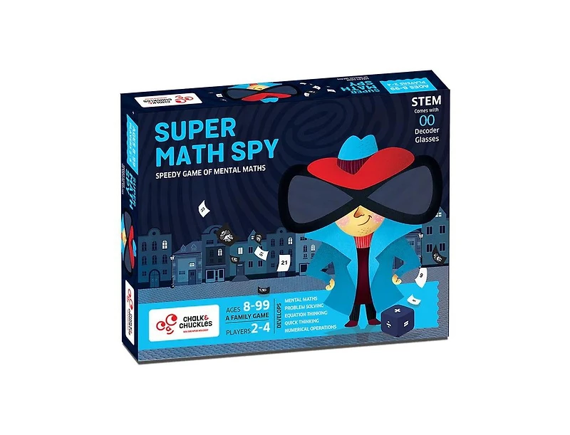Chalk & Chuckles - Super Math Spy