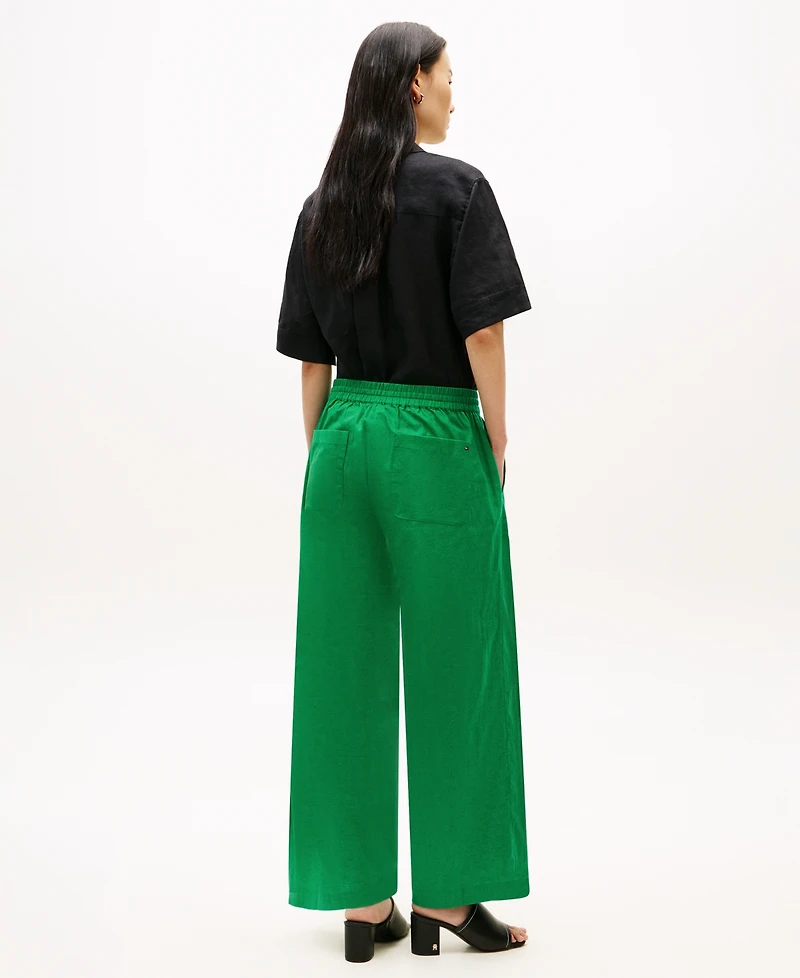 Tommy Hilfiger Women's Wide-Leg Pull-On Pants