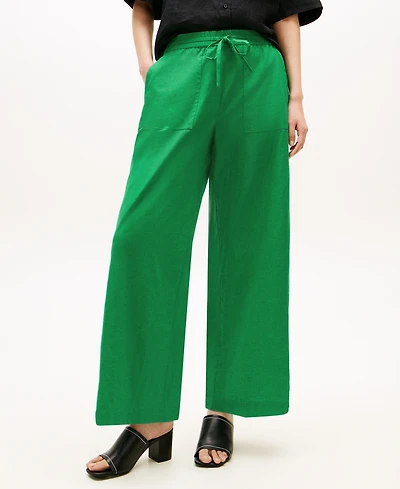 Tommy Hilfiger Women's Wide-Leg Pull-On Pants