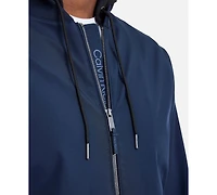 Calvin Klein Men's Bomber Knit Hood Jacket