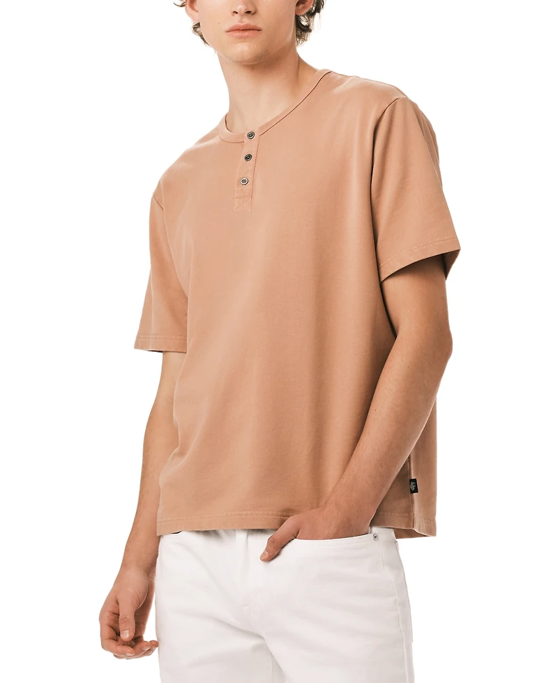 Buffalo David Bitton Men's Short-Sleeve Henley T-Shirt