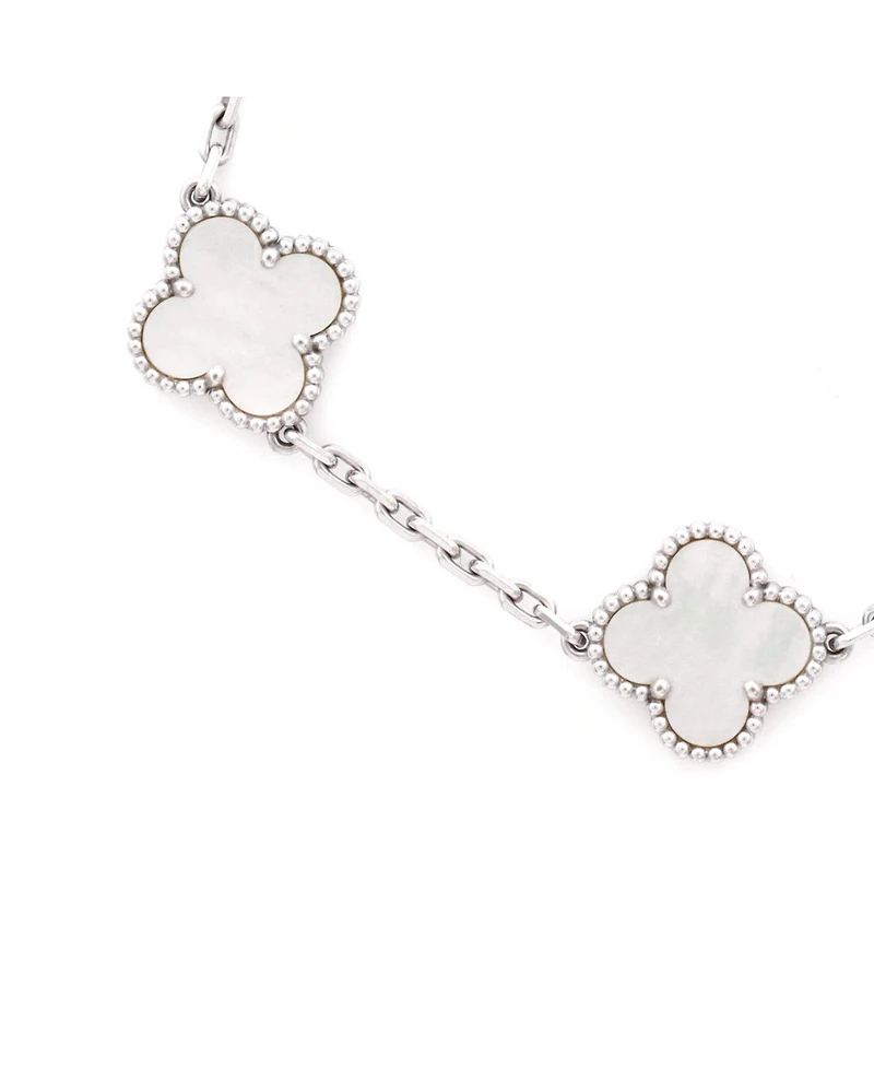 Pre-Owned Van Cleef & Arpels Vintage Alhambra 5 Motifs Bracelet