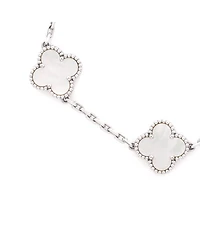 Pre-Owned Van Cleef & Arpels Vintage Alhambra 5 Motifs Bracelet