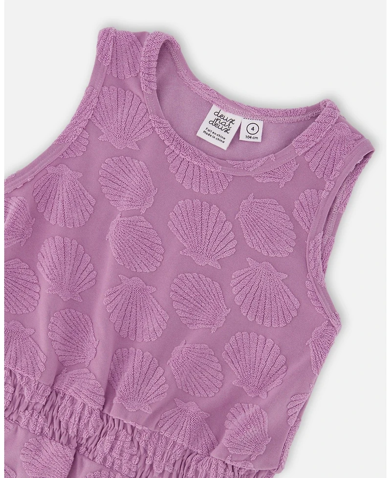 Deux par Little Girls Terry Cloth Beach Dress