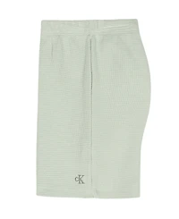 Calvin Klein Baby Boys' Waffle Knit Polo Shirt and Shorts, 2-Piece Set