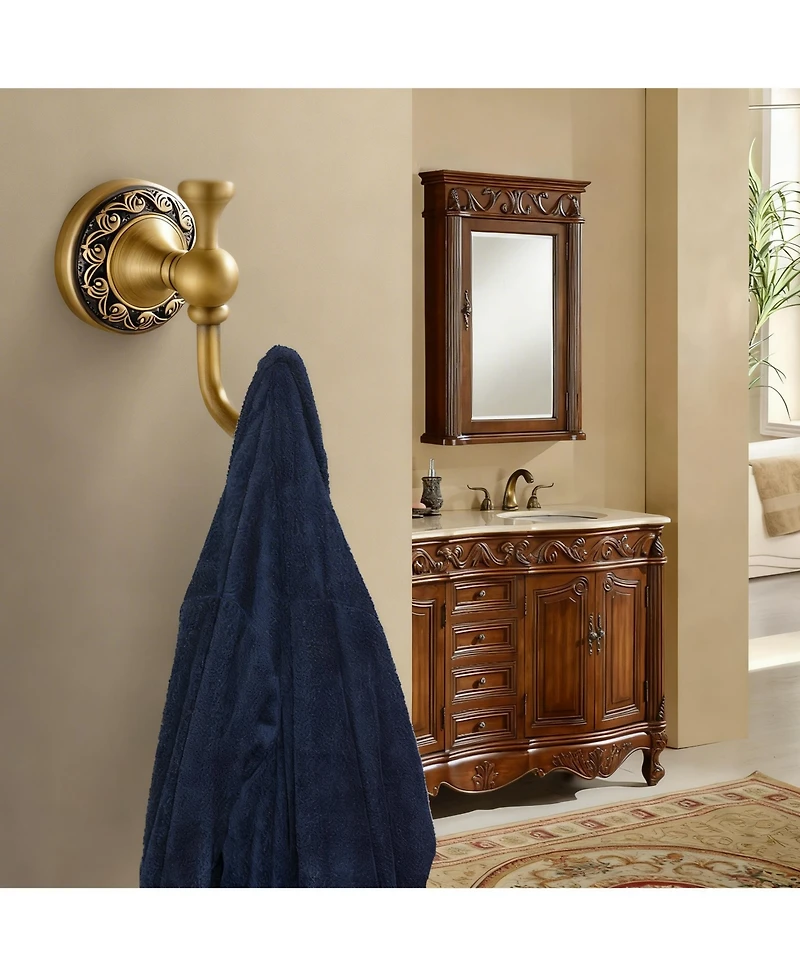 Yigii Antique Brass Wall-Mounted Towel & Coat Hook