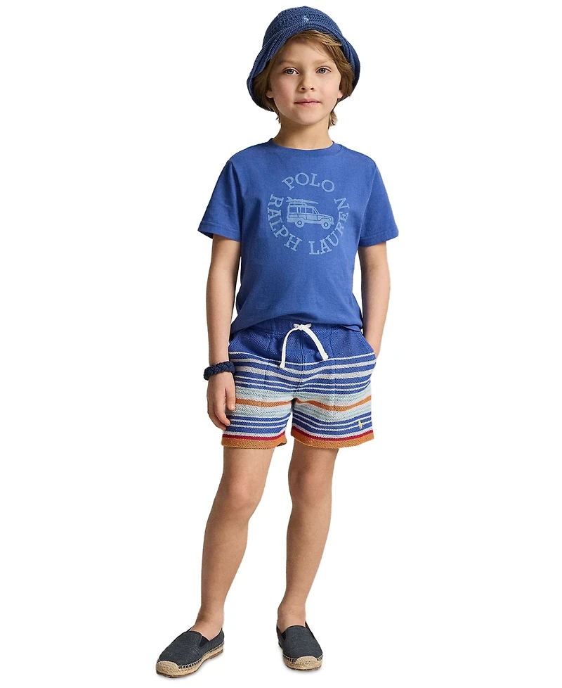 Polo Ralph Lauren Boys 2-7 Logo Cotton Jersey Tee
