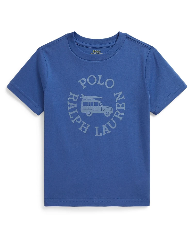 Polo Ralph Lauren Boys 2-7 Logo Cotton Jersey Tee