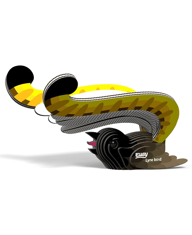 Eugy Lyre Bird 3D Puzzle