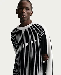 Nike Men's Sportswear Loose-Fit Long-Sleeve Club Jersey Sweater