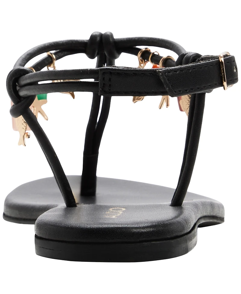 Aldo Women's Seajewels T-Strap Round Toe Flat Sandals