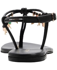 Aldo Women's Seajewels T-Strap Round Toe Flat Sandals