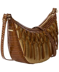 Brahmin Percy Venture Crescent Medium Crossbody Bag
