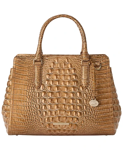 Brahmin Women's Finley Leather Large Satchel Bag