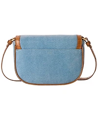 Brahmin Portia Starlit Denim Small Crossbody Bag