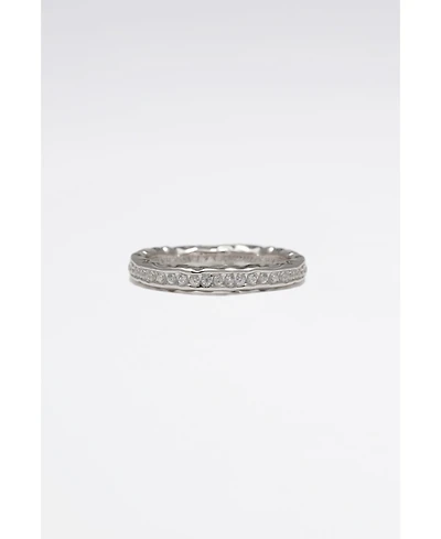 Sophie Molten Eternity Stackable Ring
