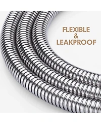 Rainsken 71" Shower Hose Stainless Steel, Extra Long Handheld Shower Head Hose Extension Replacement, Kink-Free Flexible Shower Hose Attachment